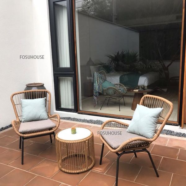 camp furniture courtyard outdoor balcony rattan chair three piece set small tea table combination simple nordic ranttan
camp furniture courtyard outdoor balcony rattan chair three piece set small tea table combination simple nordic ranttan