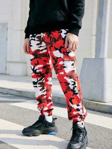 romwe guys camo print flap pocket cargo pants n8q2#, Black
romwe guys camo print flap pocket cargo pants n8q2#, Black