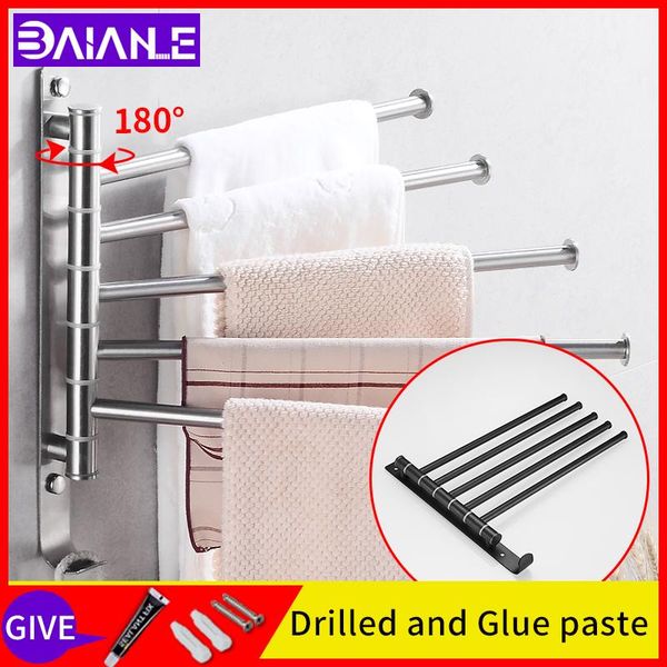 toilet rotating towel racks stainless steel wall mounted towel holder glue paste rail hanger with hook bathroom shelf
toilet rotating towel racks stainless steel wall mounted towel holder glue paste rail hanger with hook bathroom shelf