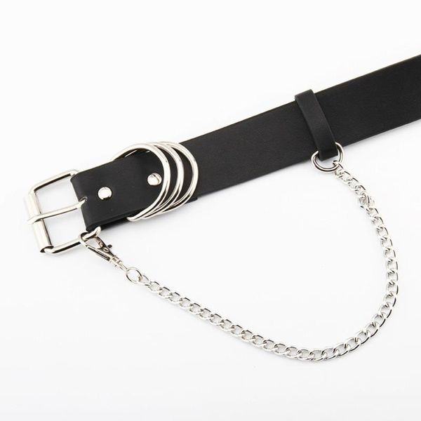 belts punk women with chain silver buckle wide pu leather waist strap for jeans trousers casual black ladies female waistband, Black;brown
belts punk women with chain silver buckle wide pu leather waist strap for jeans trousers casual black ladies female waistband, Black;brown