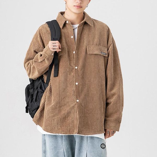 men's jackets shirts long sleeve clothing korean streetwear oversize harajuku black male blouse vintage hip hop fashion cardigan, Black;brown
men's jackets shirts long sleeve clothing korean streetwear oversize harajuku black male blouse vintage hip hop fashion cardigan, Black;brown