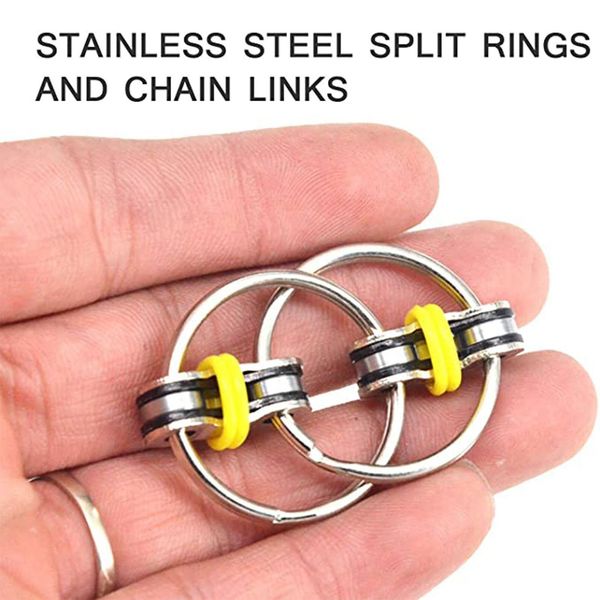 5 colors creative toys fidget toys bike chain fidget toy for autism adhd stress hands funny toys for children 2pc
5 colors creative toys fidget toys bike chain fidget toy for autism adhd stress hands funny toys for children 2pc