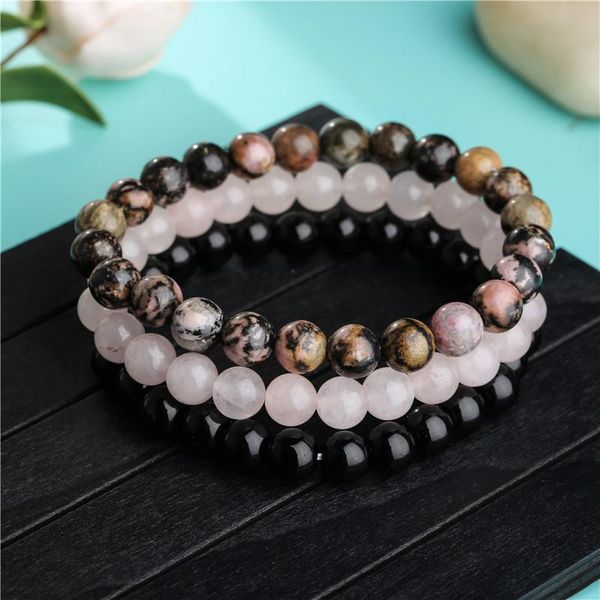 charm bracelets 8mm black onyx rhodonite rose quartzs stone beaded bracelet set wrist men women handmade 3pcs/set mala beads sets, Golden;silver
charm bracelets 8mm black onyx rhodonite rose quartzs stone beaded bracelet set wrist men women handmade 3pcs/set mala beads sets, Golden;silver
