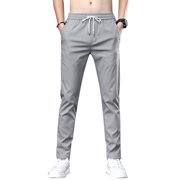 men's pants 5 colors thin slim fit casual 2021 summer fashion business stretch cotton trousers male khaki gray, Black
men's pants 5 colors thin slim fit casual 2021 summer fashion business stretch cotton trousers male khaki gray, Black