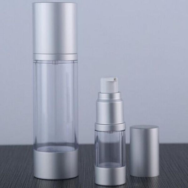 6ps/lot empty 30ml /50ml vacuum bottle with silver metal cosmetic lotion airless bottle with silver pump printable custom logo
6ps/lot empty 30ml /50ml vacuum bottle with silver metal cosmetic lotion airless bottle with silver pump printable custom logo