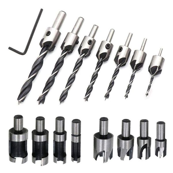 professional drill bits 8 pieces hss taper claw type wood plug cutter 5/8 inch 1/2 3/8 1/4 + 7 countersink s
professional drill bits 8 pieces hss taper claw type wood plug cutter 5/8 inch 1/2 3/8 1/4 + 7 countersink s