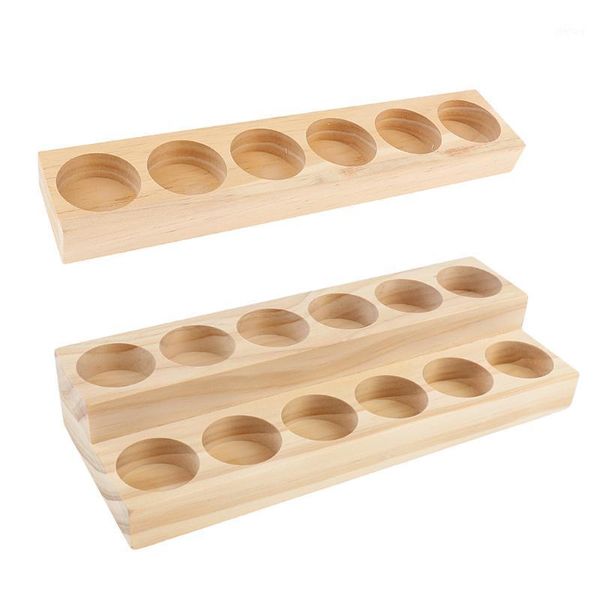 2x retail stores salon wood essential oil displaying storage rack holder organizers for 18pcs 15ml bottles vials containers & jars
2x retail stores salon wood essential oil displaying storage rack holder organizers for 18pcs 15ml bottles vials containers & jars