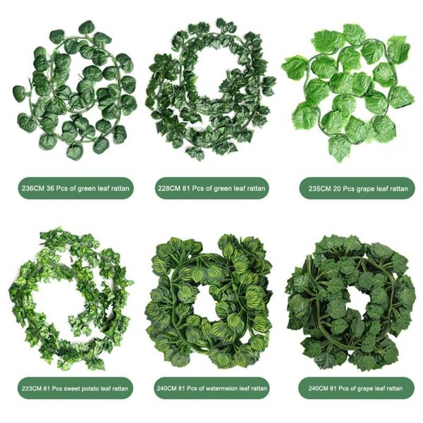 artificial leaves plastic vine real plant rattan green radish grape leaf sweet leaf wedding house yard winding dropshipping
artificial leaves plastic vine real plant rattan green radish grape leaf sweet leaf wedding house yard winding dropshipping