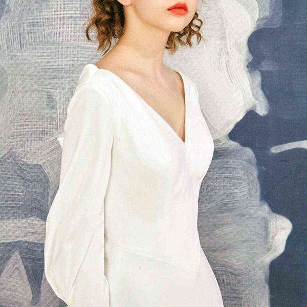 luxury street style dresses french light 2021 v-neck backls banquet satin wedding dr's long sleeve out travel pography, Black;pink
luxury street style dresses french light 2021 v-neck backls banquet satin wedding dr's long sleeve out travel pography, Black;pink