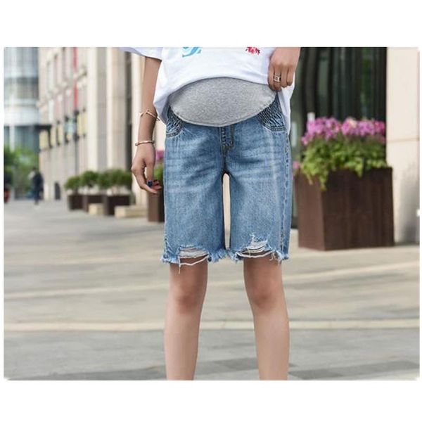 maternity bottoms jeans shorts 2021 summer denim pants for pregnant women five-point clothing e0128, White
maternity bottoms jeans shorts 2021 summer denim pants for pregnant women five-point clothing e0128, White