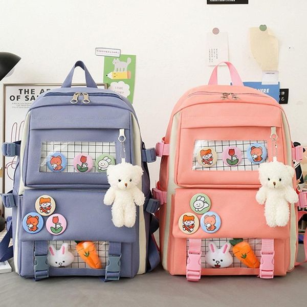 backpack 2021 4pcs/set canvas school backpacks women lovely bags for teenage girls bookbags students travel shoulder female
backpack 2021 4pcs/set canvas school backpacks women lovely bags for teenage girls bookbags students travel shoulder female