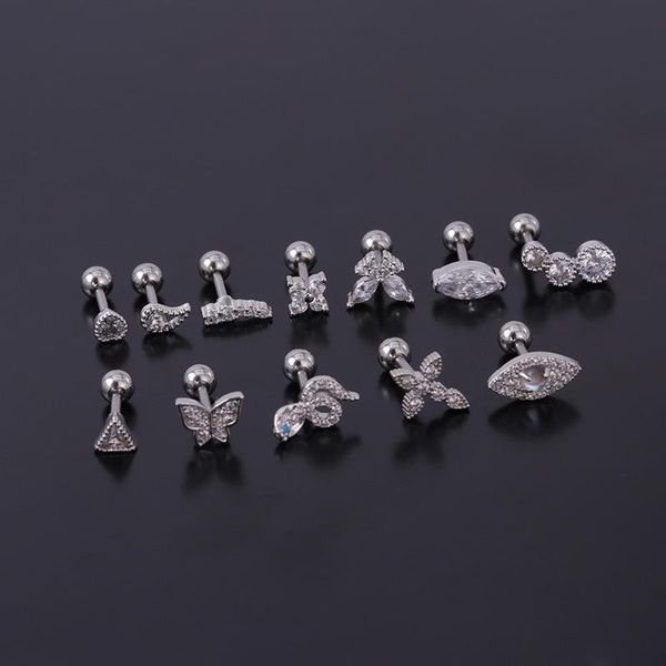 stud 1 pcs cute small zircon butterfly heart ear cartilage cuff earring silver color copper steel bar ball jewelry, Golden;silver
stud 1 pcs cute small zircon butterfly heart ear cartilage cuff earring silver color copper steel bar ball jewelry, Golden;silver