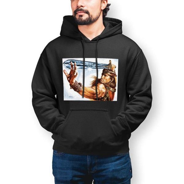 men's hoodies & sweatshirts conan the barbarian warm cotton hoodie casual outdoor long pullover men over size, Black
men's hoodies & sweatshirts conan the barbarian warm cotton hoodie casual outdoor long pullover men over size, Black