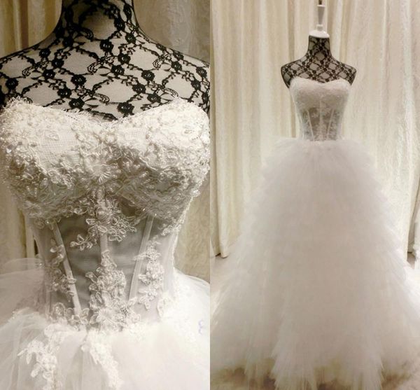 2021 new vintage beading lace appliques gowns organza plus size long train custom-made bridal wedding es turkey szwq, White
2021 new vintage beading lace appliques gowns organza plus size long train custom-made bridal wedding es turkey szwq, White