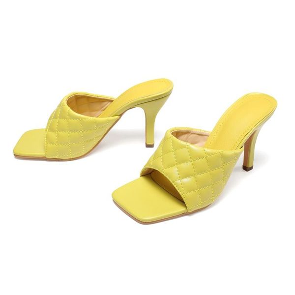summer shoes slippers women sqaure toe street flip flops outdoor open high heels slides quilted mule sandals, Black
summer shoes slippers women sqaure toe street flip flops outdoor open high heels slides quilted mule sandals, Black