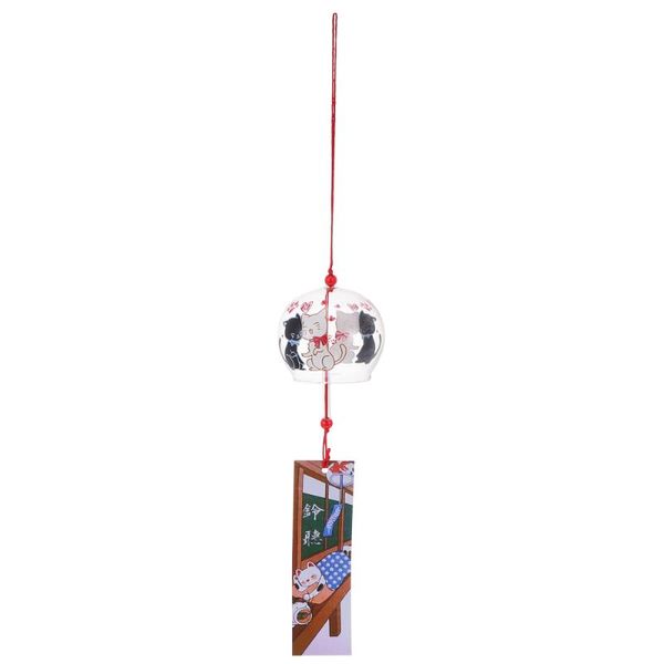 decorative objects & figurines 1pc glass wind chime japanese style party bell garden hanging adornment
decorative objects & figurines 1pc glass wind chime japanese style party bell garden hanging adornment
