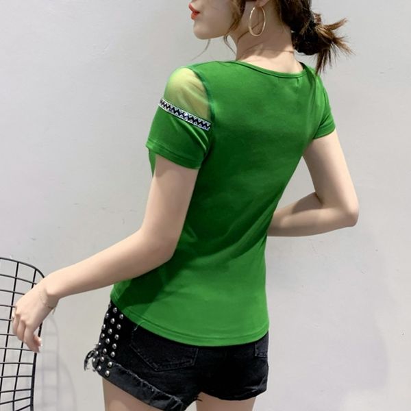 2021 summer korean clothes t-shirt fashion o-neck diamonds bowknot women ropa mujer short sleeve all match tees new t06509 ric1, White
2021 summer korean clothes t-shirt fashion o-neck diamonds bowknot women ropa mujer short sleeve all match tees new t06509 ric1, White