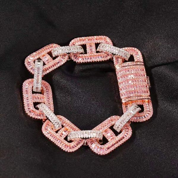 iced out chains luxury designer mens bracelets 7 8inch hip hop 18k gold plated cuban link chain gold silver bracelet bling diamond jewelry, Black
iced out chains luxury designer mens bracelets 7 8inch hip hop 18k gold plated cuban link chain gold silver bracelet bling diamond jewelry, Black