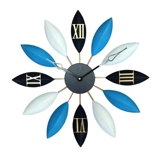 cross-border creative leaf decorative wall clock european style retro iron art wall clocks living room clock one piece
cross-border creative leaf decorative wall clock european style retro iron art wall clocks living room clock one piece