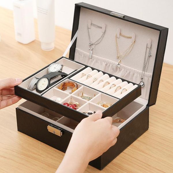 jewelry pouches, bags 2021 pu leather storage box portable double-layer packaging multi-function necklace earring ring organizer jewelers, Pink;blue
jewelry pouches, bags 2021 pu leather storage box portable double-layer packaging multi-function necklace earring ring organizer jewelers, Pink;blue