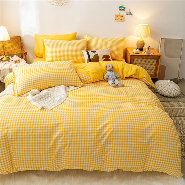 bedding sets duvet cover set 3/4 pieces simple style grid pattern bedclothes include bedpillowcase comforter for and kids oceania
bedding sets duvet cover set 3/4 pieces simple style grid pattern bedclothes include bedpillowcase comforter for and kids oceania