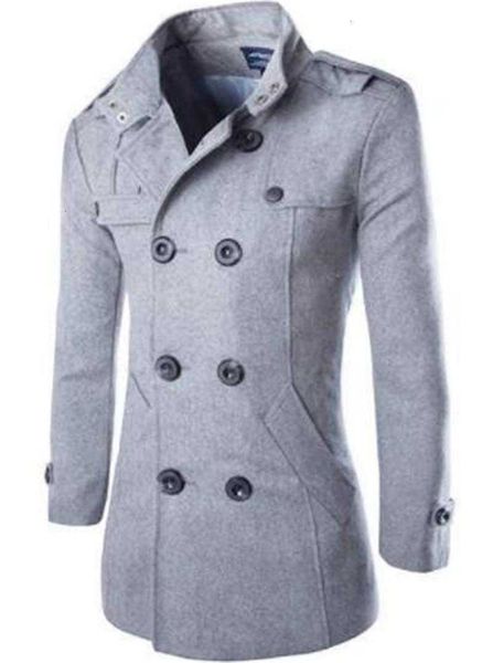 men's jackets men luxury designer fashion trend wool slim long sleeve stand collar mens coats casual outerwear with button o71f, Black;brown
men's jackets men luxury designer fashion trend wool slim long sleeve stand collar mens coats casual outerwear with button o71f, Black;brown