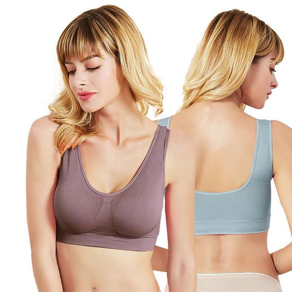 3pcs bras women seamless bra with pads bralette push up brassiere vest wireless active fashion underwear plus size
3pcs bras women seamless bra with pads bralette push up brassiere vest wireless active fashion underwear plus size
