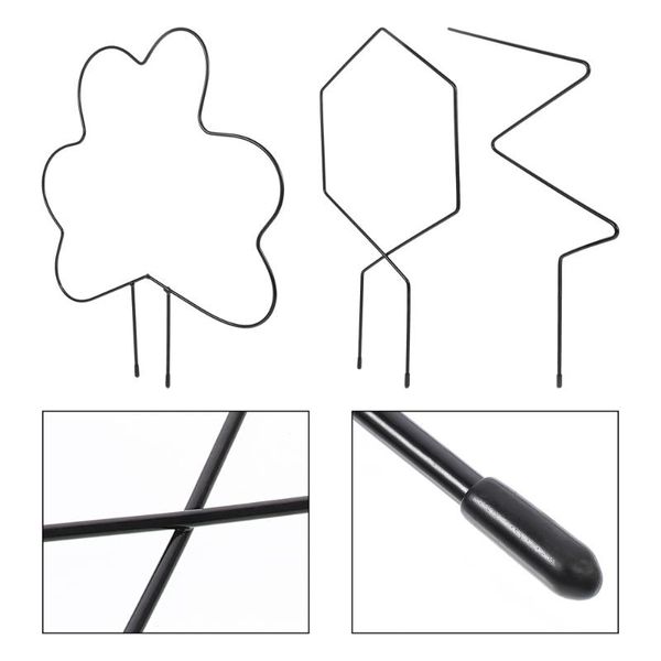 other garden supplies 3pcs creative iron trellis plant vine stem support wire for potted plants
other garden supplies 3pcs creative iron trellis plant vine stem support wire for potted plants