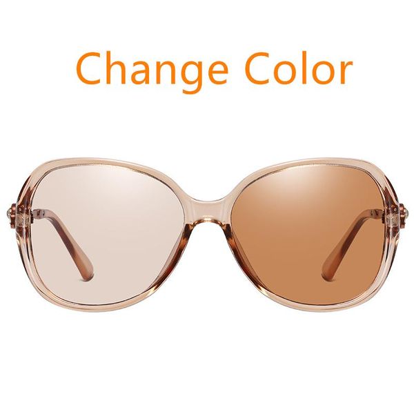 sunglasses 2021 pochromic women polarized chameleon glasses driving tinted goggle anti-glare sun lunette soleil femme, White;black 
sunglasses 2021 pochromic women polarized chameleon glasses driving tinted goggle anti-glare sun lunette soleil femme, White;black