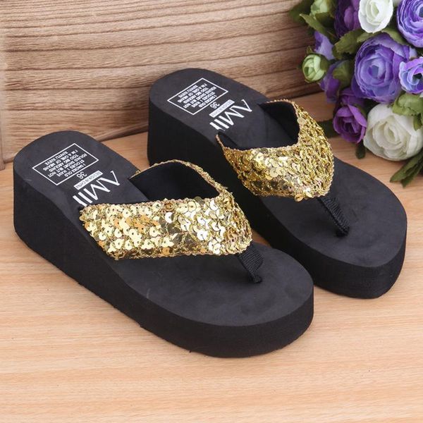 slippers sandalias mujer women sequins sandals beach summer flip flops lady wedges shoes woman sapatos, Black
slippers sandalias mujer women sequins sandals beach summer flip flops lady wedges shoes woman sapatos, Black