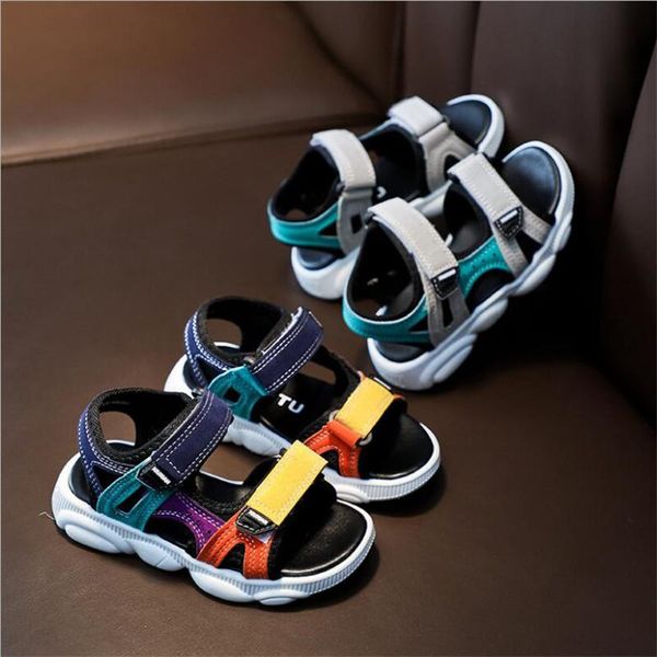 sandals children's summer 2021 boys' fashion color matching beach shoes baby girls' non slip soft sole, Black;red
sandals children's summer 2021 boys' fashion color matching beach shoes baby girls' non slip soft sole, Black;red