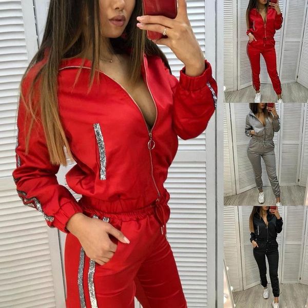women's two piece pants nshypoi 2021 stitching stand-up collar zipper cardigan short sports trousers casual two-piece suit, White
women's two piece pants nshypoi 2021 stitching stand-up collar zipper cardigan short sports trousers casual two-piece suit, White