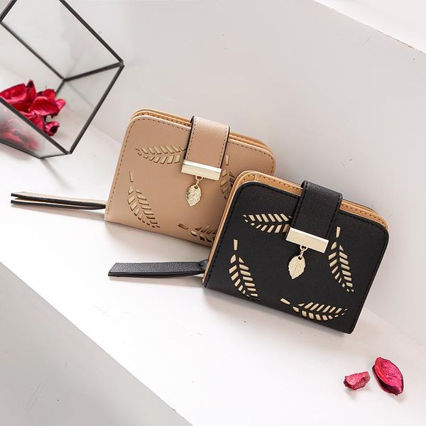 wallets women wallet fashion purse female short hollow leave pouch handbag for coin pu leather purses card holder carteira, Red;black
wallets women wallet fashion purse female short hollow leave pouch handbag for coin pu leather purses card holder carteira, Red;black