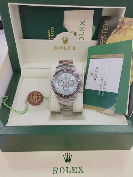 with original box stainless steel sapphire 116506 men's watch 40mm ceramic bezel blue dial automatic mens watches no chronograph, Slivery;brown
with original box stainless steel sapphire 116506 men's watch 40mm ceramic bezel blue dial automatic mens watches no chronograph, Slivery;brown