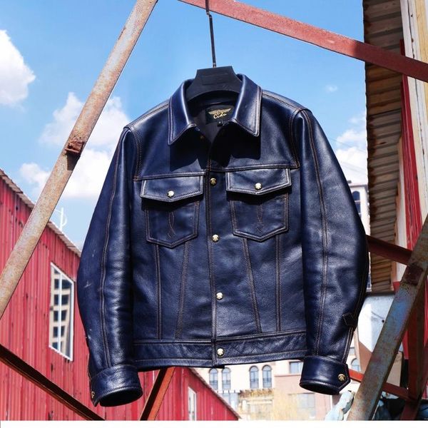 men's leather & faux yr.brand . men classic casual denim 507 style coat.vintage indigo slim cowhide jacket.fashion, Black
men's leather & faux yr.brand . men classic casual denim 507 style coat.vintage indigo slim cowhide jacket.fashion, Black