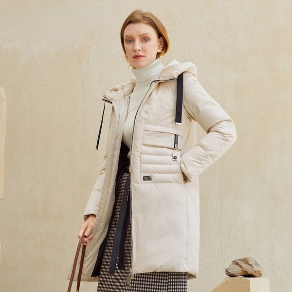 elegant women coat jacket with hat casual new design tassel parka fashion female winter windproof white 2020, Black
elegant women coat jacket with hat casual new design tassel parka fashion female winter windproof white 2020, Black