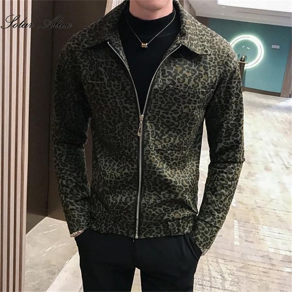 2021 men's autumn and winter new leopard print jacket handsome youth coat with loose lapel, Black;brown
2021 men's autumn and winter new leopard print jacket handsome youth coat with loose lapel, Black;brown
