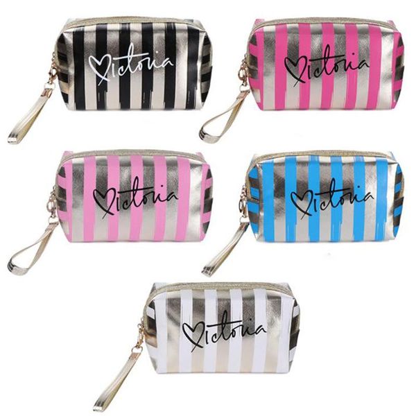 cosmetic bags & cases waterproof pvc women make up bag reflective stripes neceser storage pouch wash toiletry travel organizer case
cosmetic bags & cases waterproof pvc women make up bag reflective stripes neceser storage pouch wash toiletry travel organizer case