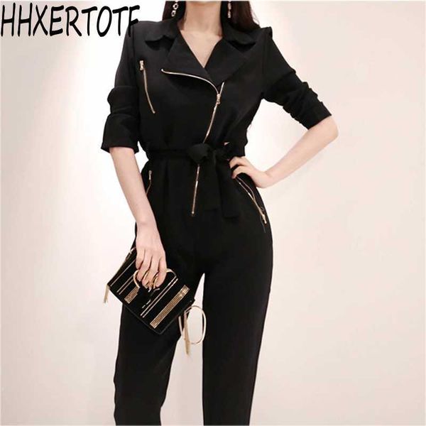 women's jumpsuits & rompers 2021 arrival black jumpsuit notched collar high waist loose casual retro fashion korean, Black;white
women's jumpsuits & rompers 2021 arrival black jumpsuit notched collar high waist loose casual retro fashion korean, Black;white