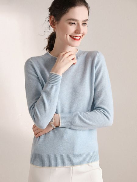 women 100% cashmere o-neck long sleeves autumn winter women's knitting jumper female hedging sw abv3, White;black
women 100% cashmere o-neck long sleeves autumn winter women's knitting jumper female hedging sw abv3, White;black