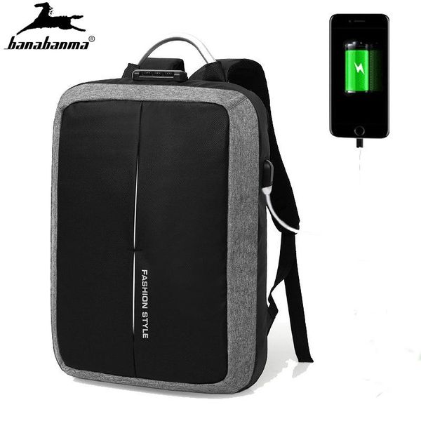 backpack business lapsecure bag for men's usb celular bloqueio de seguranca cell male waterproof mochila antirrobo
backpack business lapsecure bag for men's usb celular bloqueio de seguranca cell male waterproof mochila antirrobo
