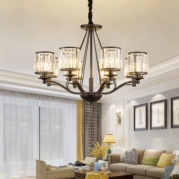 american classic design chandeliers 3/6/8/10 black heads pendant lighting for decoration of the vintage room being fourth dxiy
american classic design chandeliers 3/6/8/10 black heads pendant lighting for decoration of the vintage room being fourth dxiy