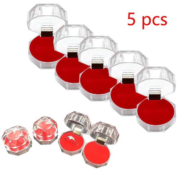 jewelry pouches, bags 5 pcs packaging box ring earring cases acrylic transparent wedding woman wholesale, Pink;blue
jewelry pouches, bags 5 pcs packaging box ring earring cases acrylic transparent wedding woman wholesale, Pink;blue