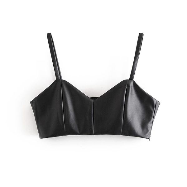women's tanks & camis summer style women european and american fashion self-cultivation outer wear female pu camisole, White
women's tanks & camis summer style women european and american fashion self-cultivation outer wear female pu camisole, White