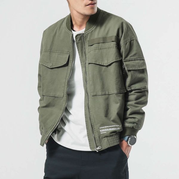autumn american tooling coat loose and trendy brand multi pocket harajuku style baseball jacket men's, Black;brown
autumn american tooling coat loose and trendy brand multi pocket harajuku style baseball jacket men's, Black;brown