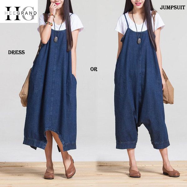 women's jumpsuits & rompers hee grand 2021 denim pregnant women maternity overalls harajuku loose oversize robe pockets vestido wkl905, Black;white
women's jumpsuits & rompers hee grand 2021 denim pregnant women maternity overalls harajuku loose oversize robe pockets vestido wkl905, Black;white