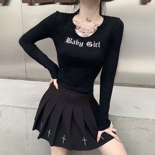 casual bodycon long sleeve women high street body girl print black autumn purl patchwork slim basic new, White
casual bodycon long sleeve women high street body girl print black autumn purl patchwork slim basic new, White