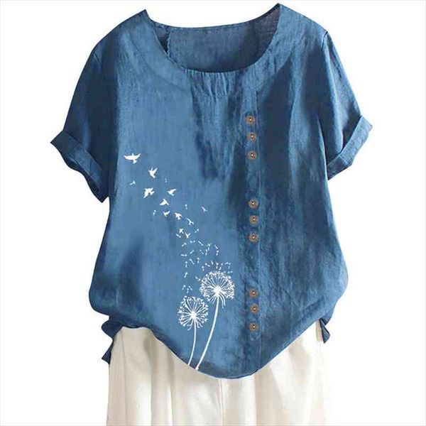 and plus size womens shirts short sleeve cotton linen o neck print blouse tee shirt blusa feminina, White
and plus size womens shirts short sleeve cotton linen o neck print blouse tee shirt blusa feminina, White