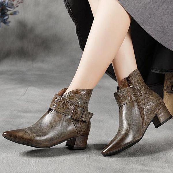 boots genuine leather zip pointed toe shoes fashion women 2021 autumn winter leisure retro handmade concise platform, Black
boots genuine leather zip pointed toe shoes fashion women 2021 autumn winter leisure retro handmade concise platform, Black