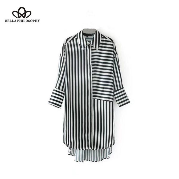 women's blouses & shirts hstar 2021 autumn blouse shirt women stripe button turn down collar long female casual sleeve, White
women's blouses & shirts hstar 2021 autumn blouse shirt women stripe button turn down collar long female casual sleeve, White